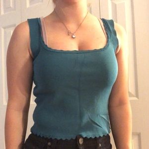 💚🖤 ZARA tank top